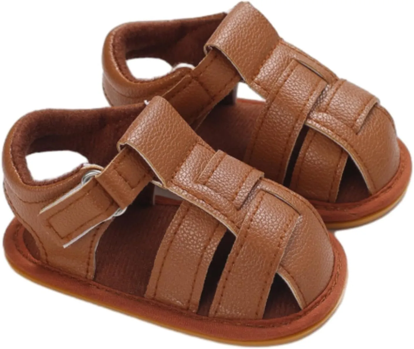 Infant Baby Boys Girls Shoes Summer Sandals Soft Sole Non-Slip Newborn Toddler First Walking Crib Athletic Shoes
