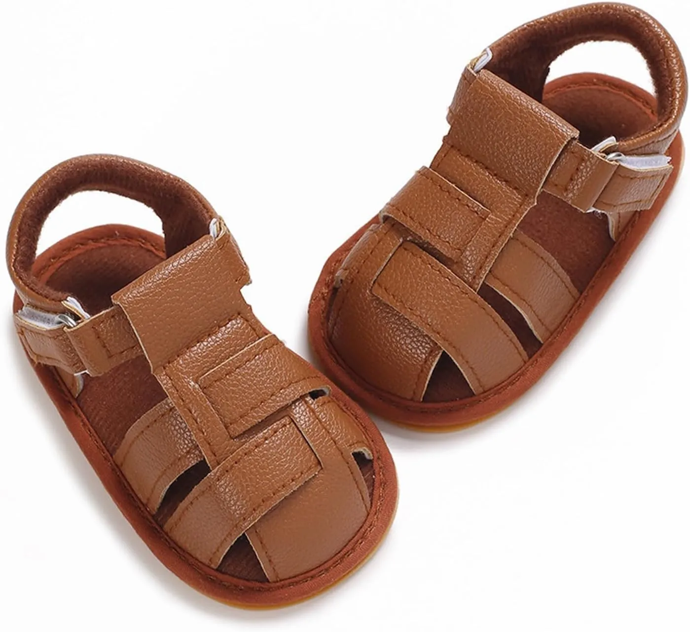 Infant Baby Boys Girls Shoes Summer Sandals Soft Sole Non-Slip Newborn Toddler First Walking Crib Athletic Shoes