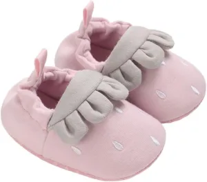 Infant Baby Cute Cartoon Strawberry Non Slip Floor Shoes Baby Boys Girls First Walking Socks Shoes for Summer Autumn