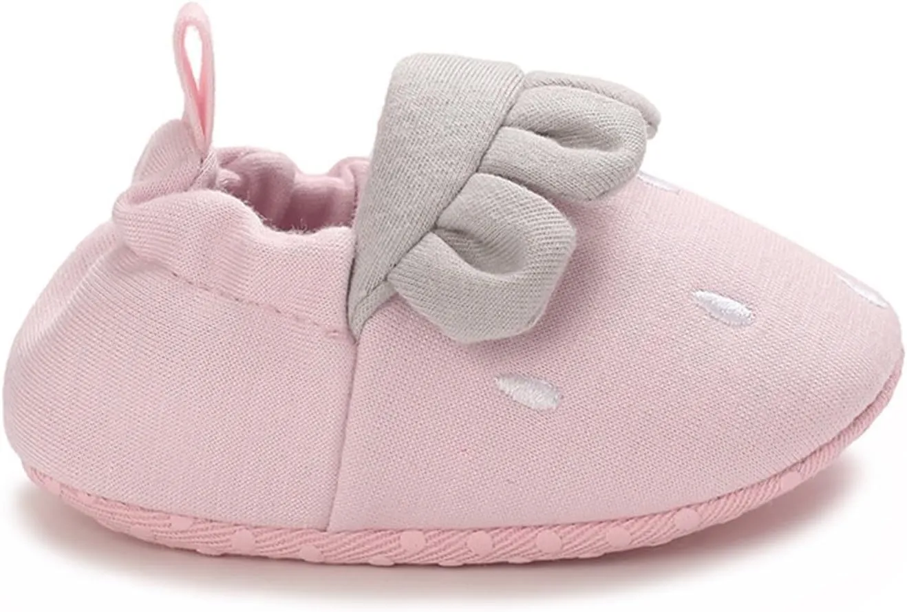 Infant Baby Cute Cartoon Strawberry Non Slip Floor Shoes Baby Boys Girls First Walking Socks Shoes for Summer Autumn