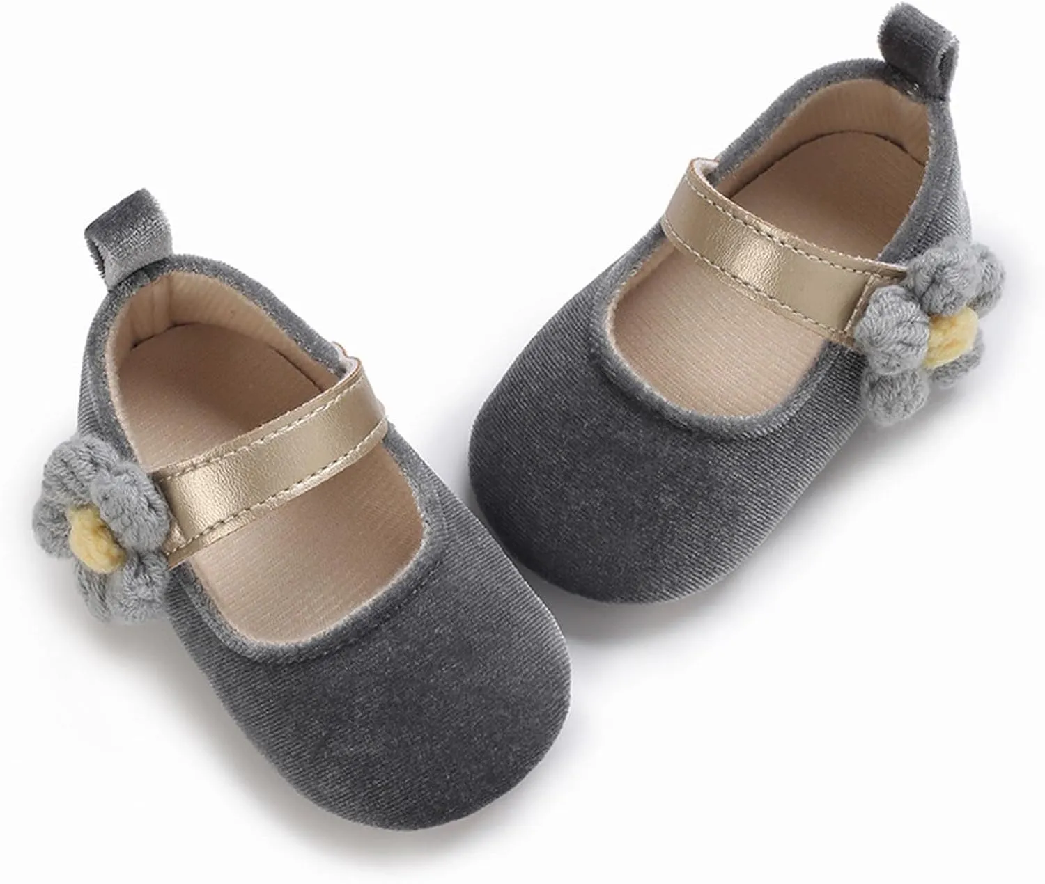Infant Baby Girls Soft Sole Bowknot Princess Shoes Wedding Dress Mary Jane Flat Shoes Newborn Light Sneaker Shoes