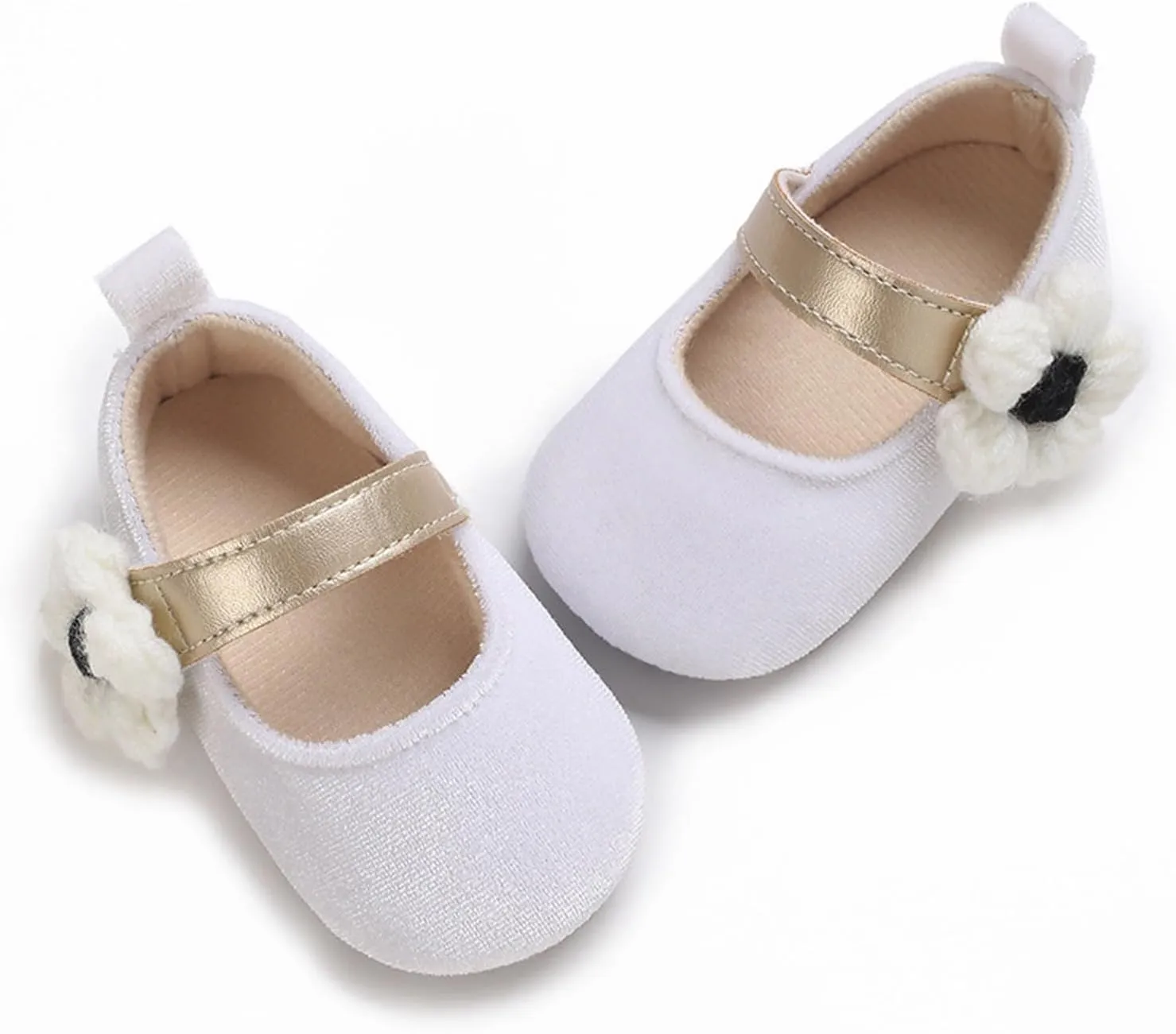 Infant Baby Girls Soft Sole Bowknot Princess Shoes Wedding Dress Mary Jane Flat Shoes Newborn Light Sneaker Shoes
