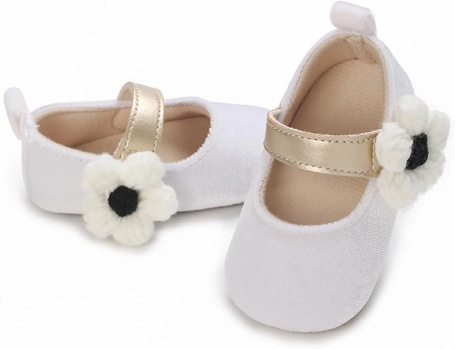 Infant Baby Girls Soft Sole Bowknot Princess Shoes Wedding Dress Mary Jane Flat Shoes Newborn Light Sneaker Shoes