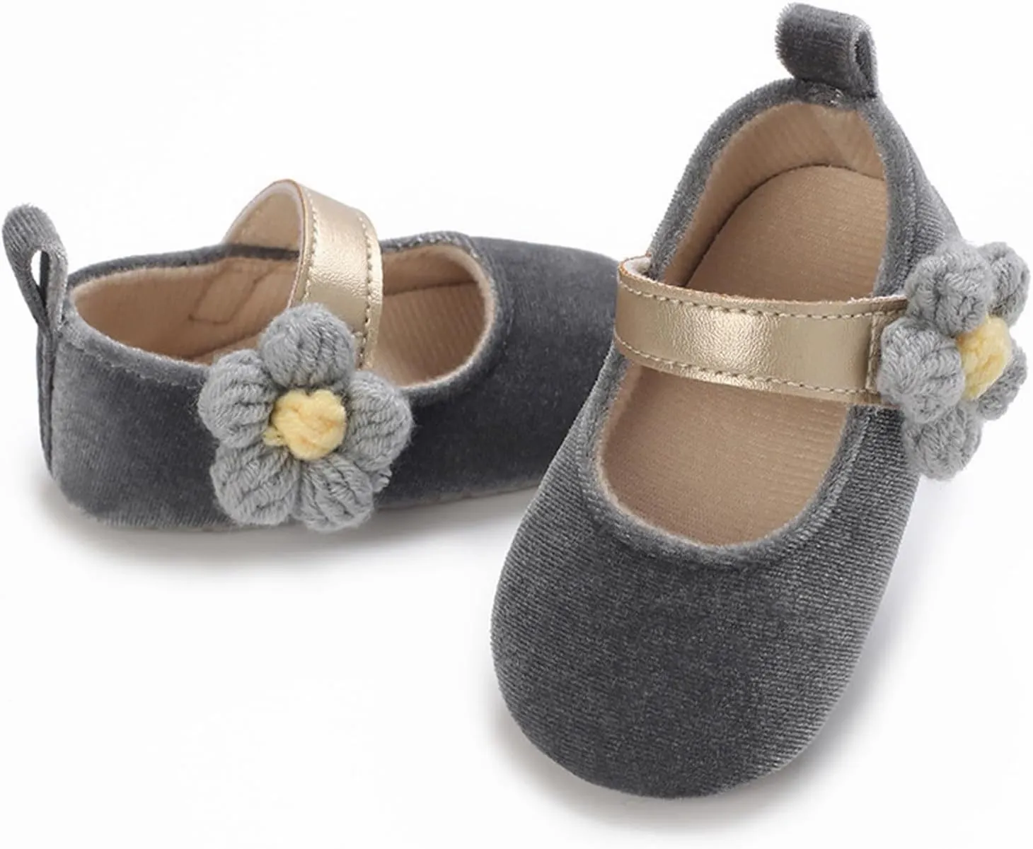 Infant Baby Girls Soft Sole Bowknot Princess Shoes Wedding Dress Mary Jane Flat Shoes Newborn Light Sneaker Shoes