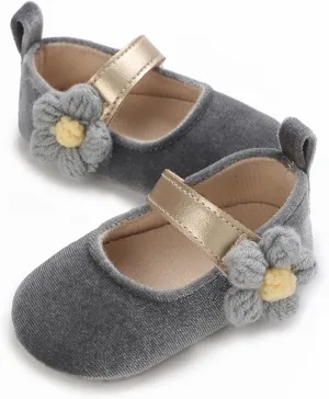 Infant Baby Girls Soft Sole Bowknot Princess Shoes Wedding Dress Mary Jane Flat Shoes Newborn Light Sneaker Shoes