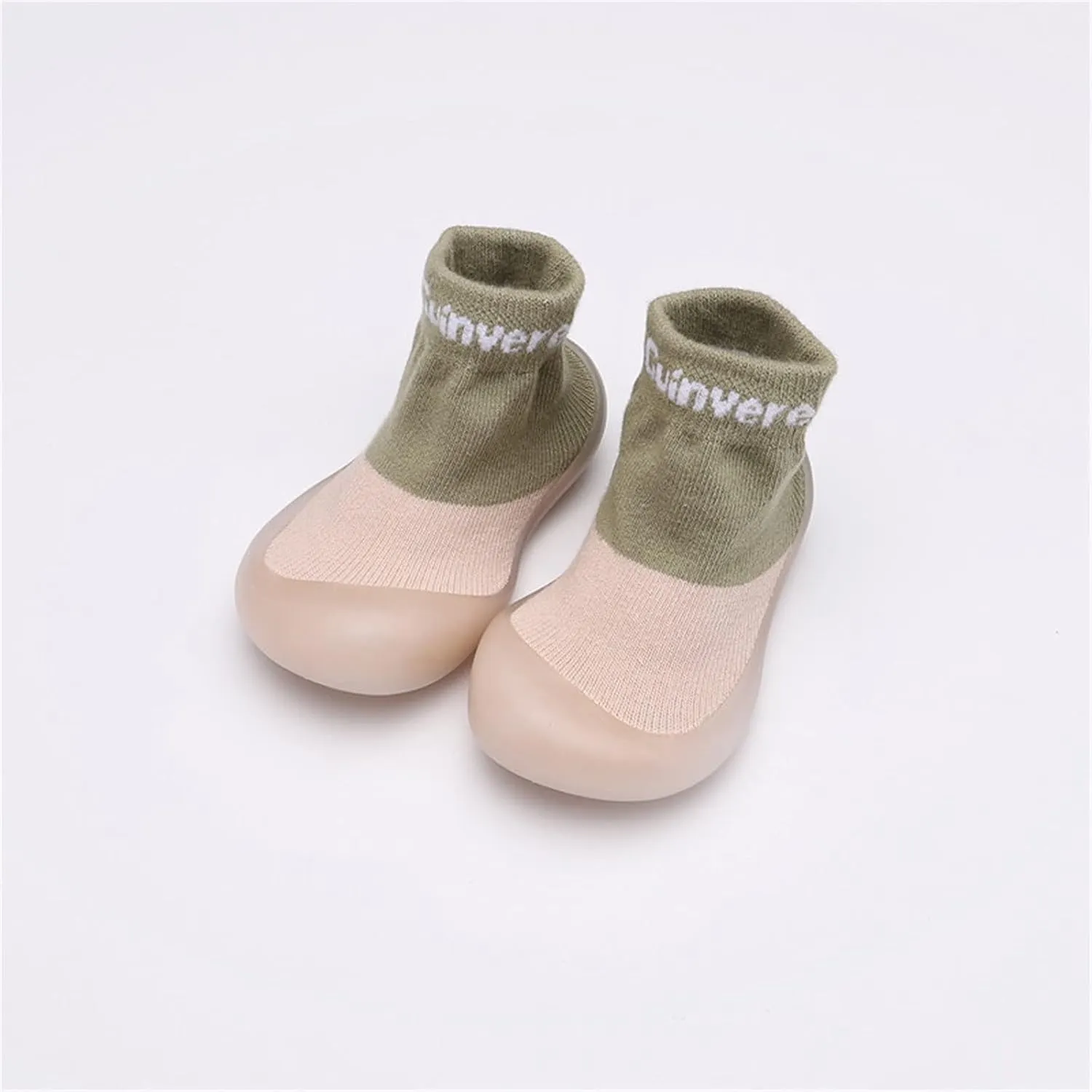 Infant Shoes Toddler Sock Shoes Non Slip Soft Sole Sneakers Protect Toes Slip on Sneakers Protect Toes Sock Shoes