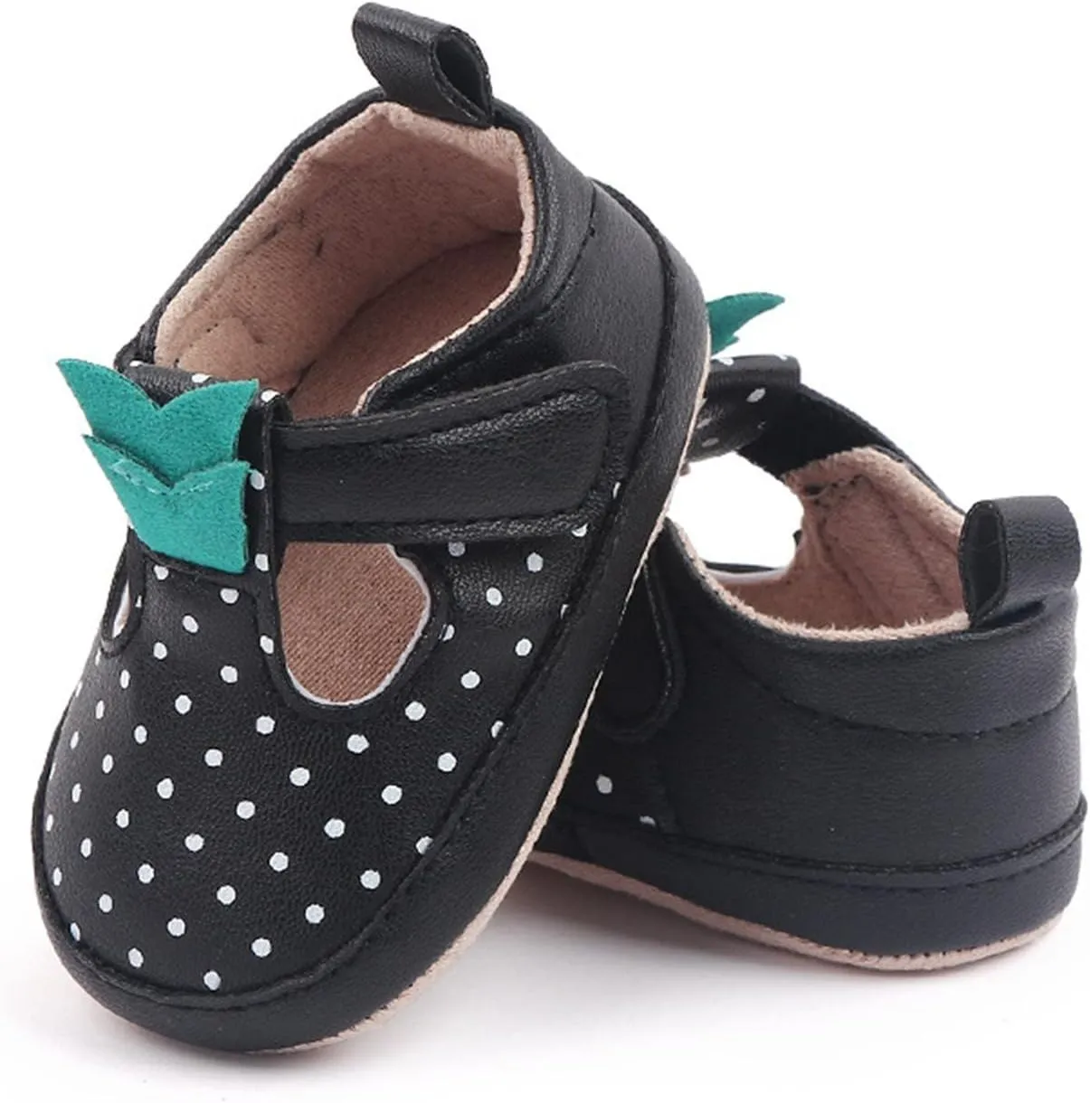 Infant Toddler Shoes Soft Sole Toddler Shoes Polka Dots Non Slip Breathable Princess No Slip Baby Sneakers