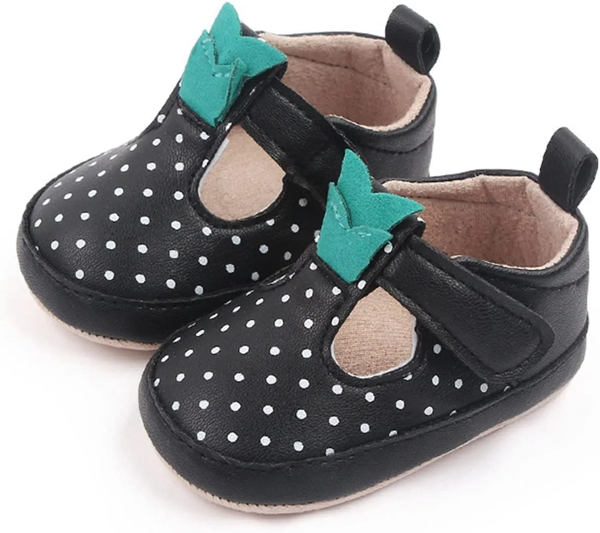 Infant Toddler Shoes Soft Sole Toddler Shoes Polka Dots Non Slip Breathable Princess No Slip Baby Sneakers