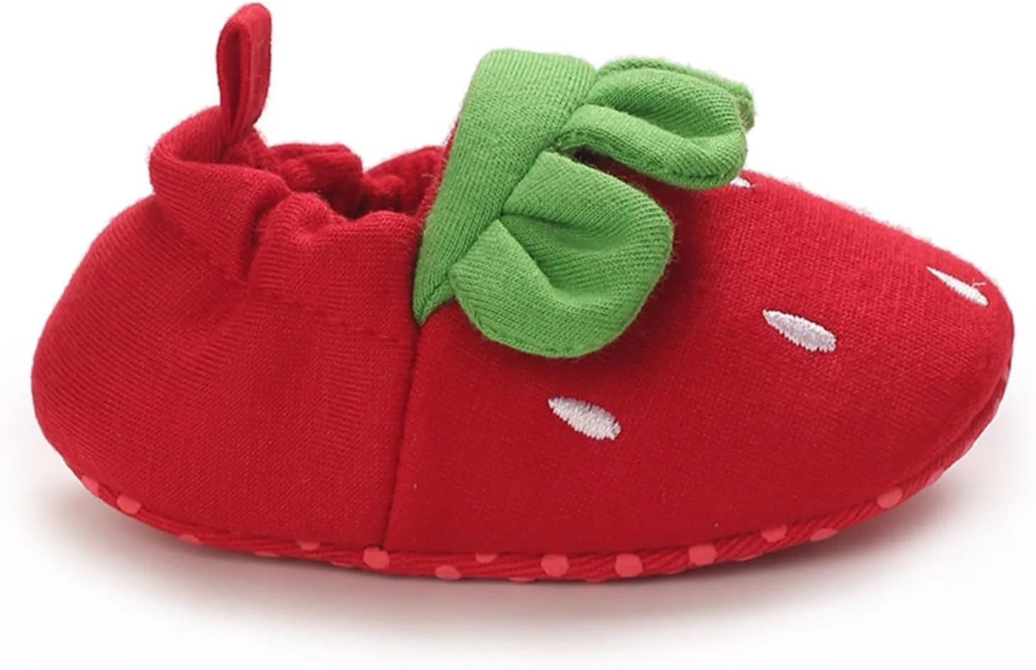 Kids Shoe Slides Newborn Baby Spring Fall Cute Cartoon Strawberry Non Slip Floor Shoes Toddler Socks 0 1 Years Old