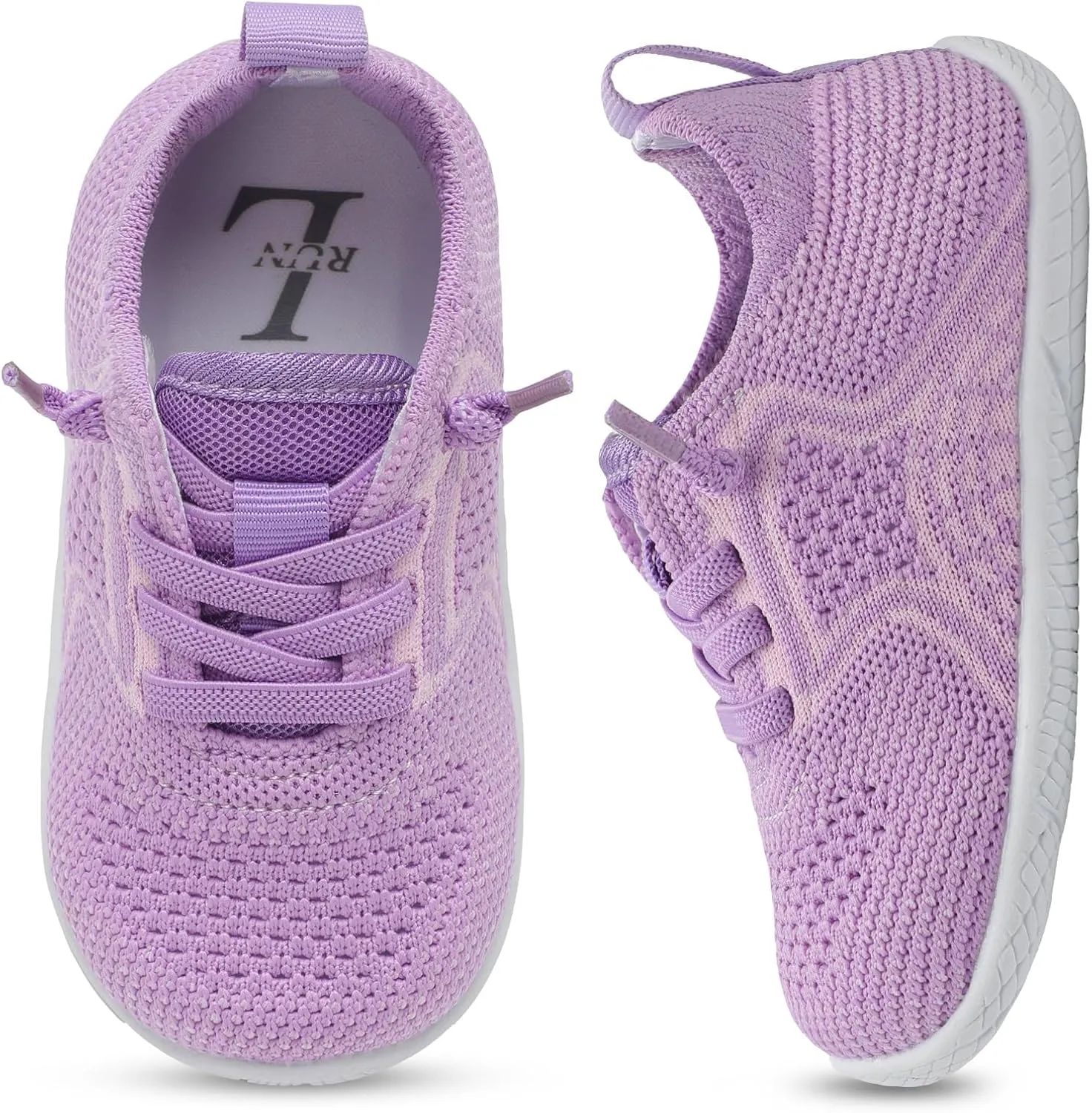 L-RUN Toddler Boys Girls Tennis Shoes Breathable Comfortable Barefoot Wide Summer School Walking Sneakers Baby First Walking Shoes
