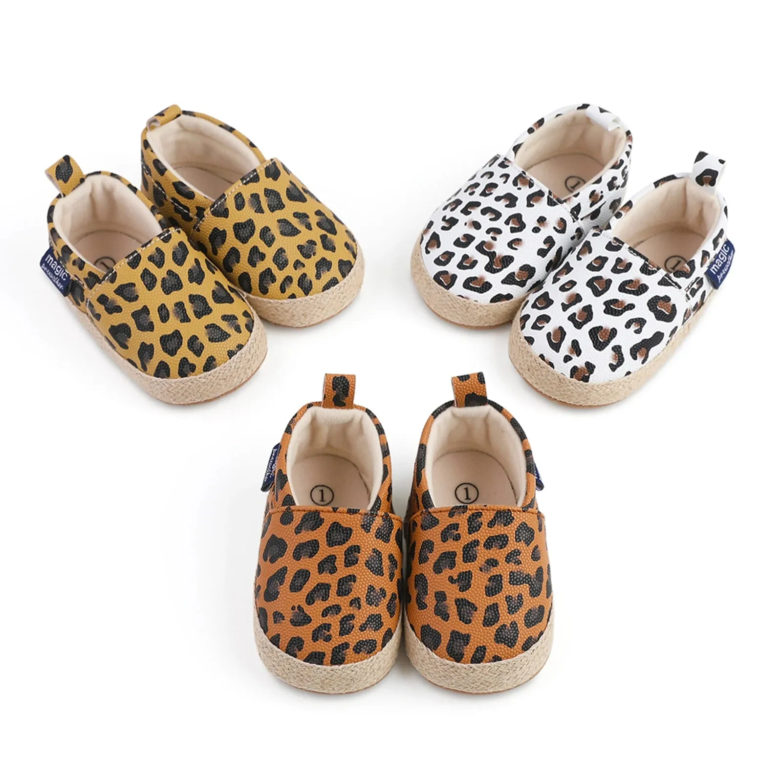 Leopard Print Slip-on Flats