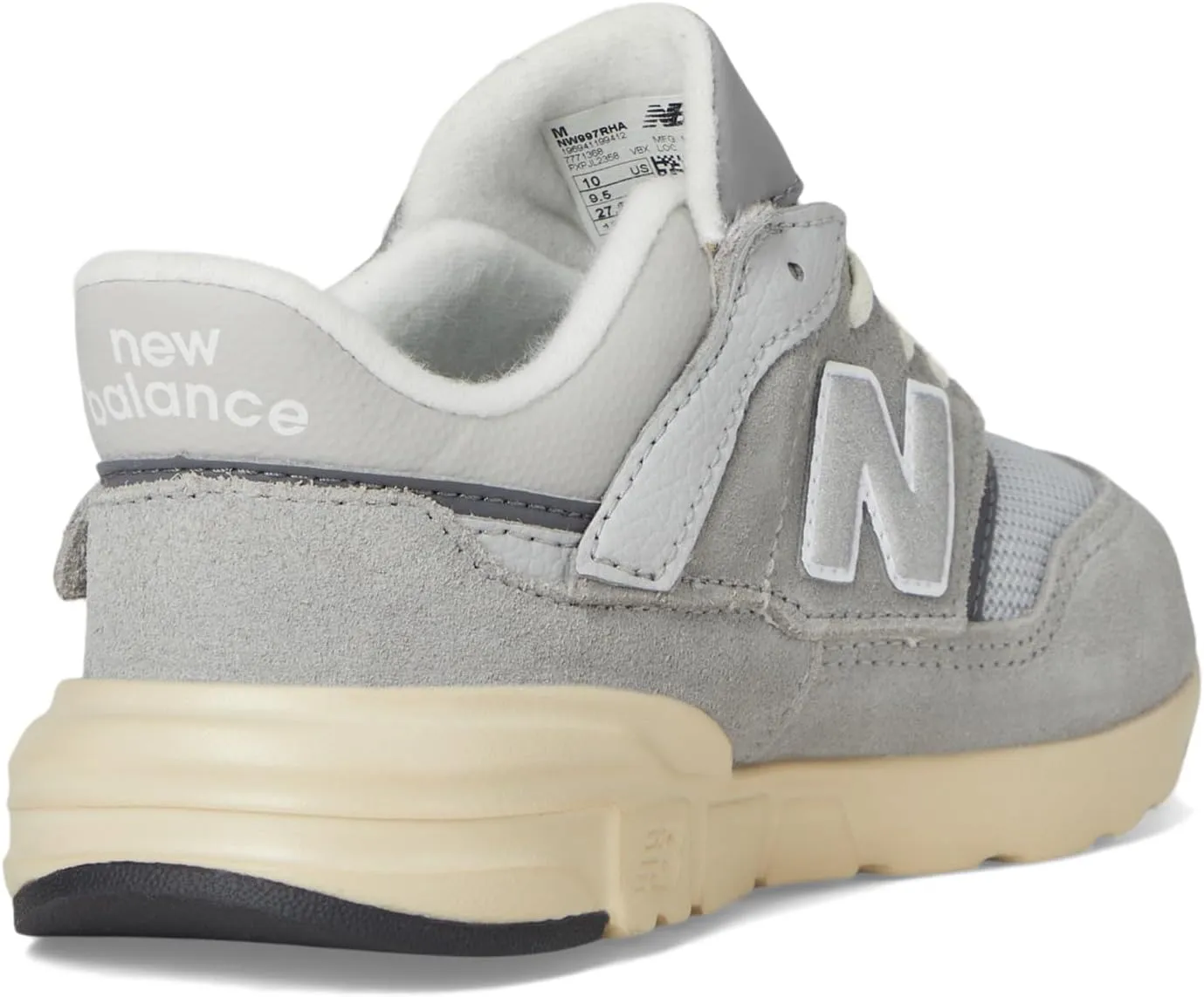 New Balance Baby-Girl's 997r V1 New-b Hook & Loop Sneaker