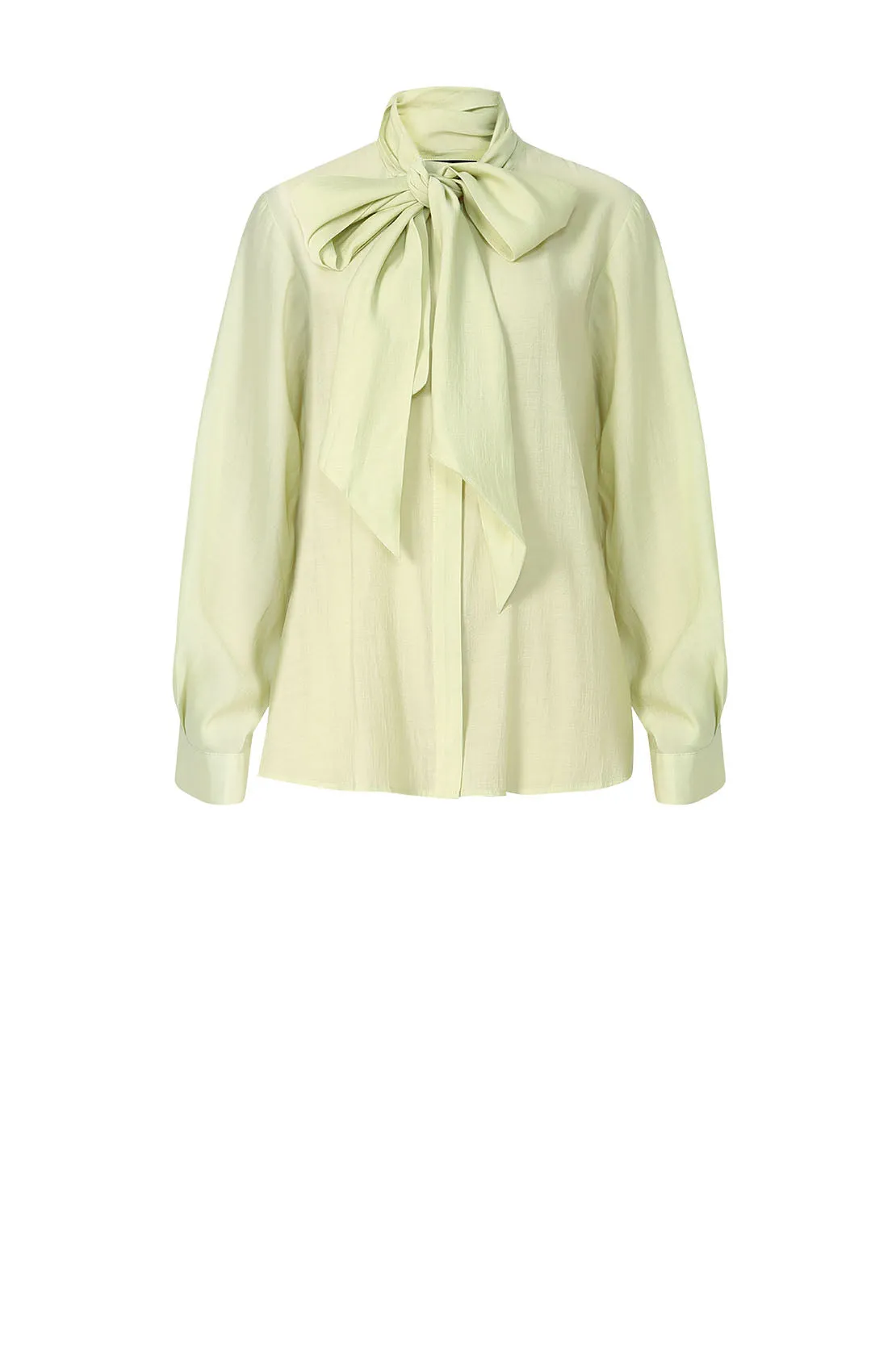 onsen shirt / pale citron