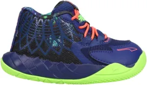 PUMA Infants MB1 Galaxy AC Inf Sneakers Size 5C 385730 07 Lamelo Ball, Melo Elektro Blue-Green Gecko