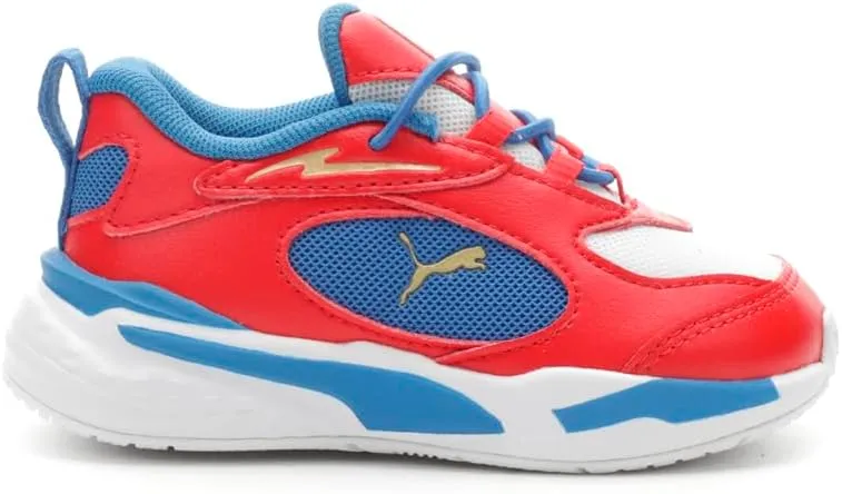 Puma - Infants Rs-Fast RWB Ac Shoes, Size: 10 M US Toddler, Color: Puma White/High Risk Red/Strong Blue