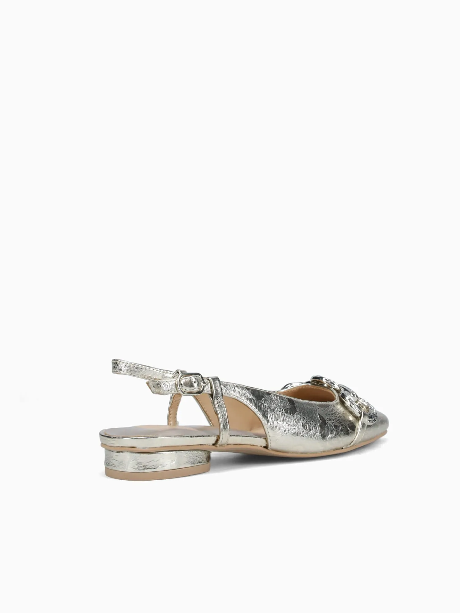 Ramano Platinum Crinkle Patent