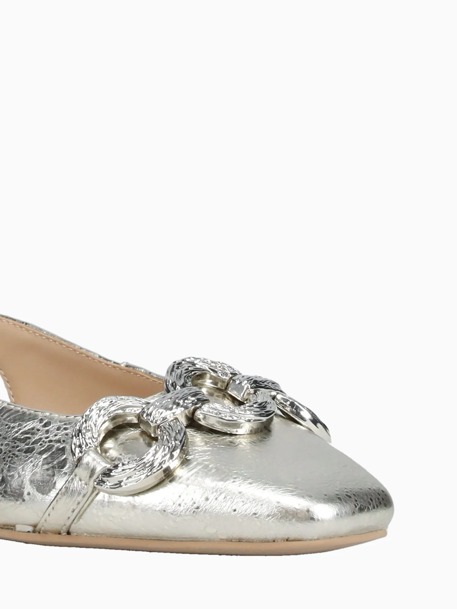 Ramano Platinum Crinkle Patent