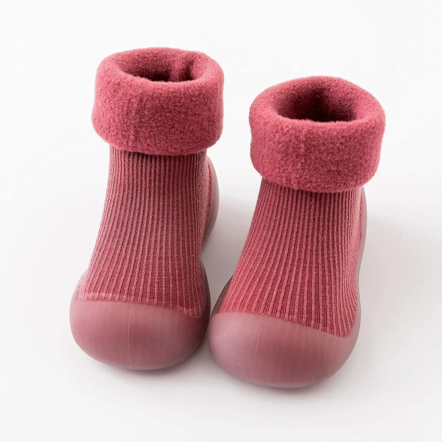 Robe And Slipper Set Boys Kids Toddler Baby Boys Girls Solid Warm Knit Soft Sole Rubber Shoe Slipper Boys Slides Size 4