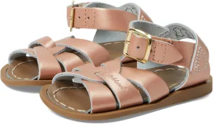 Salt Water Sandal by Hoy Shoes The Original Salt Water Hook & Loop (Infant/Toddler/Little Kid) Rose Gold 10 Toddler M