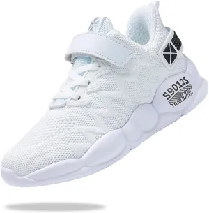 Santiro Kids Tennis Shoes for Boys Sneakers Breathable Lightweight Girls Running Shoes