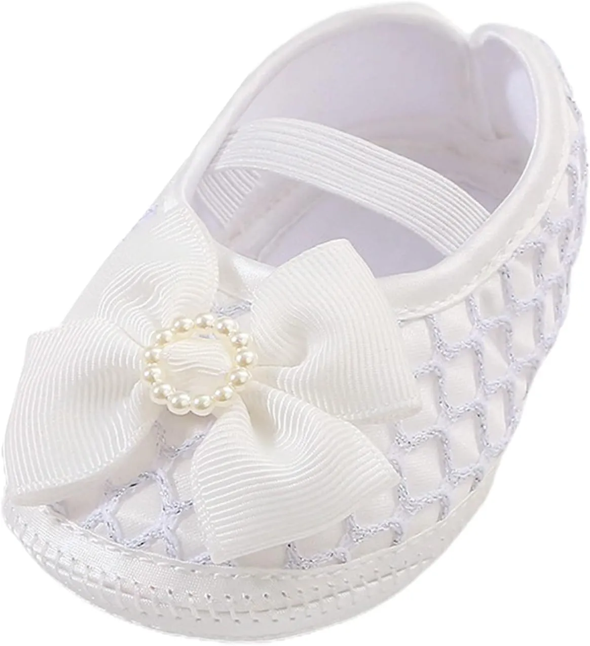 sfdgfhyf Children Low Heel Sneakers Baby Shoes Fashion Soft Sole Toddler Shoes Pearl Dress Flower Shoes Toddler Shoes