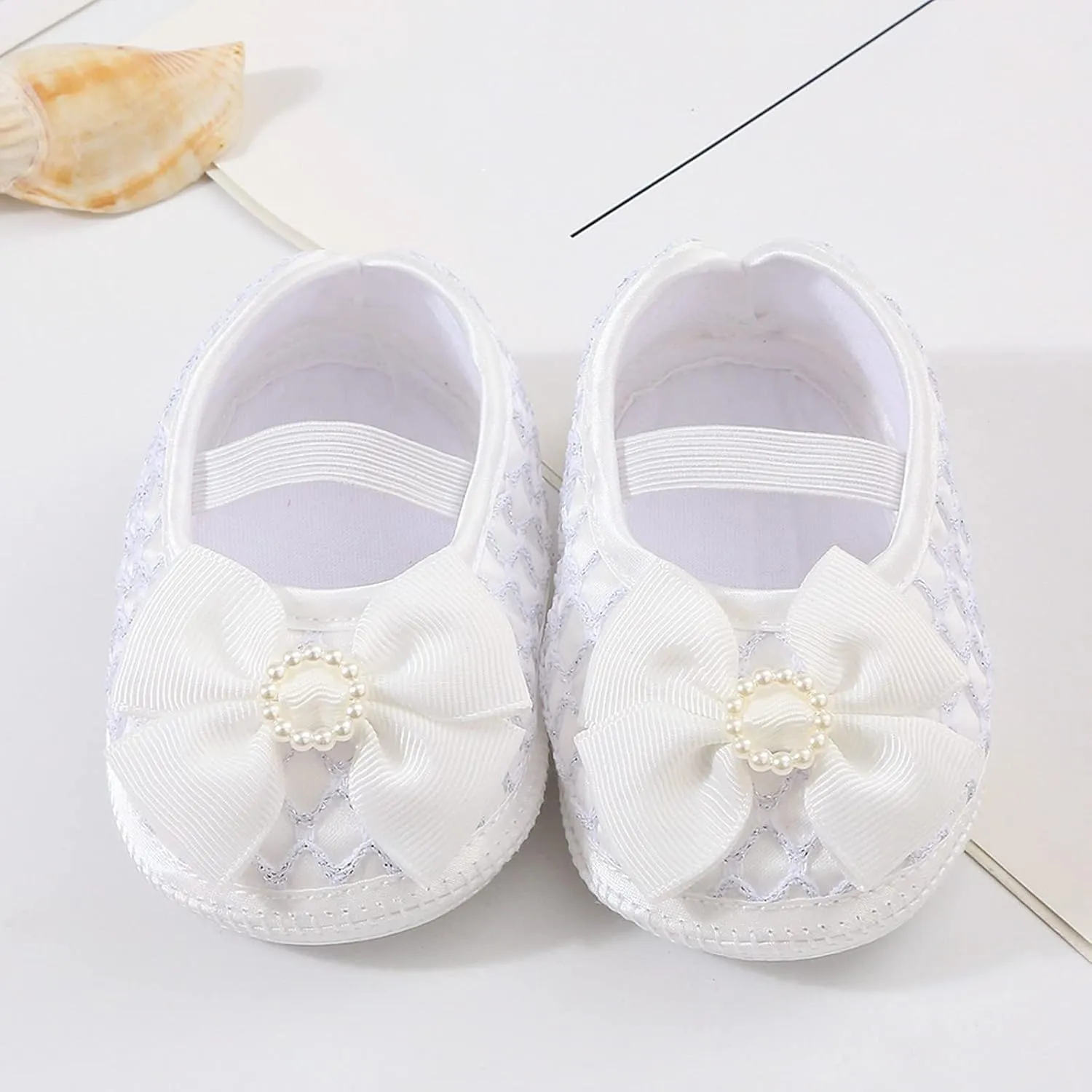sfdgfhyf Children Low Heel Sneakers Baby Shoes Fashion Soft Sole Toddler Shoes Pearl Dress Flower Shoes Toddler Shoes