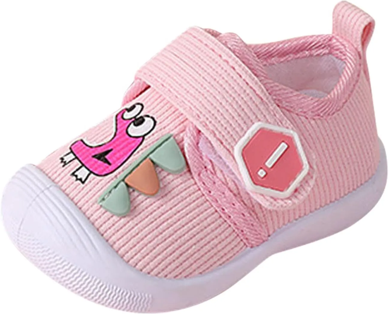 Shoes for Boys Baby Infant Girl Non-Skid Walking Shoes Cartoon Lightweight Elastic Memory Sole Outdoor Sneakers