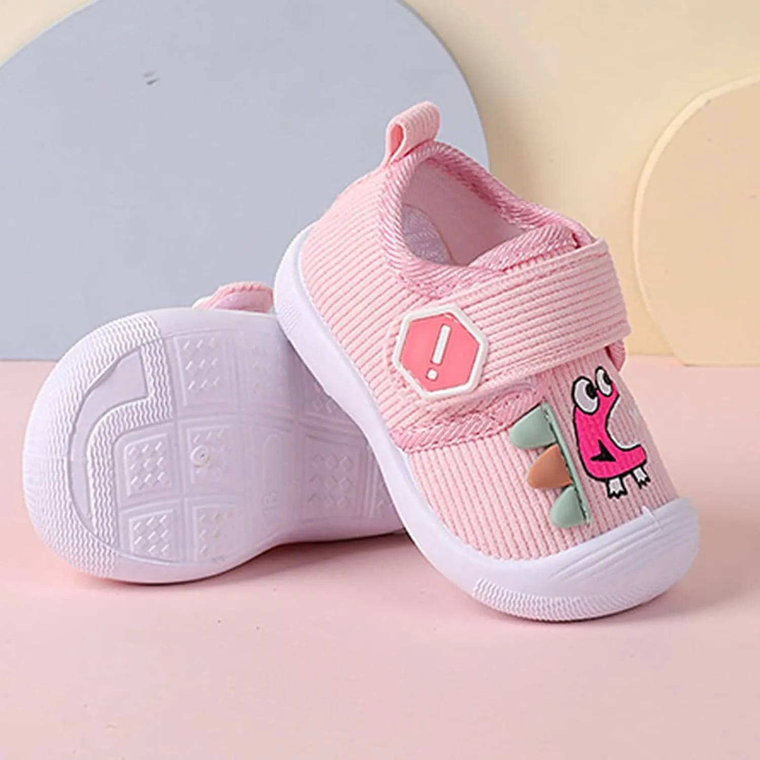 Shoes for Boys Baby Infant Girl Non-Skid Walking Shoes Cartoon Lightweight Elastic Memory Sole Outdoor Sneakers