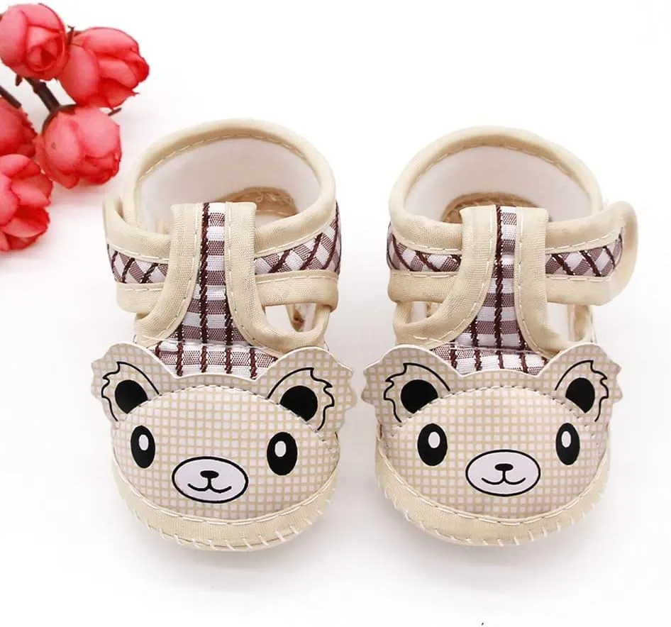 Size 4 Slip on Shoes Newborn Baby Girls Cartoon Prewalker Soft Sole Sandals Single Shoes Size 6 Shoes Toddler