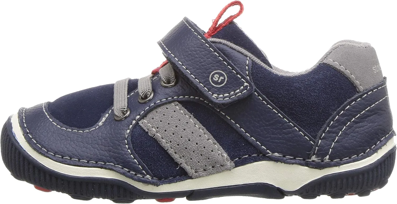 Stride Rite Boys' SRTech Wes Casual Sneaker, Navy