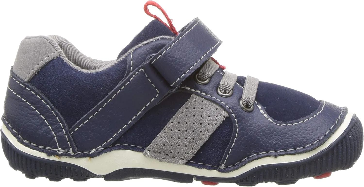 Stride Rite Boys' SRTech Wes Casual Sneaker, Navy