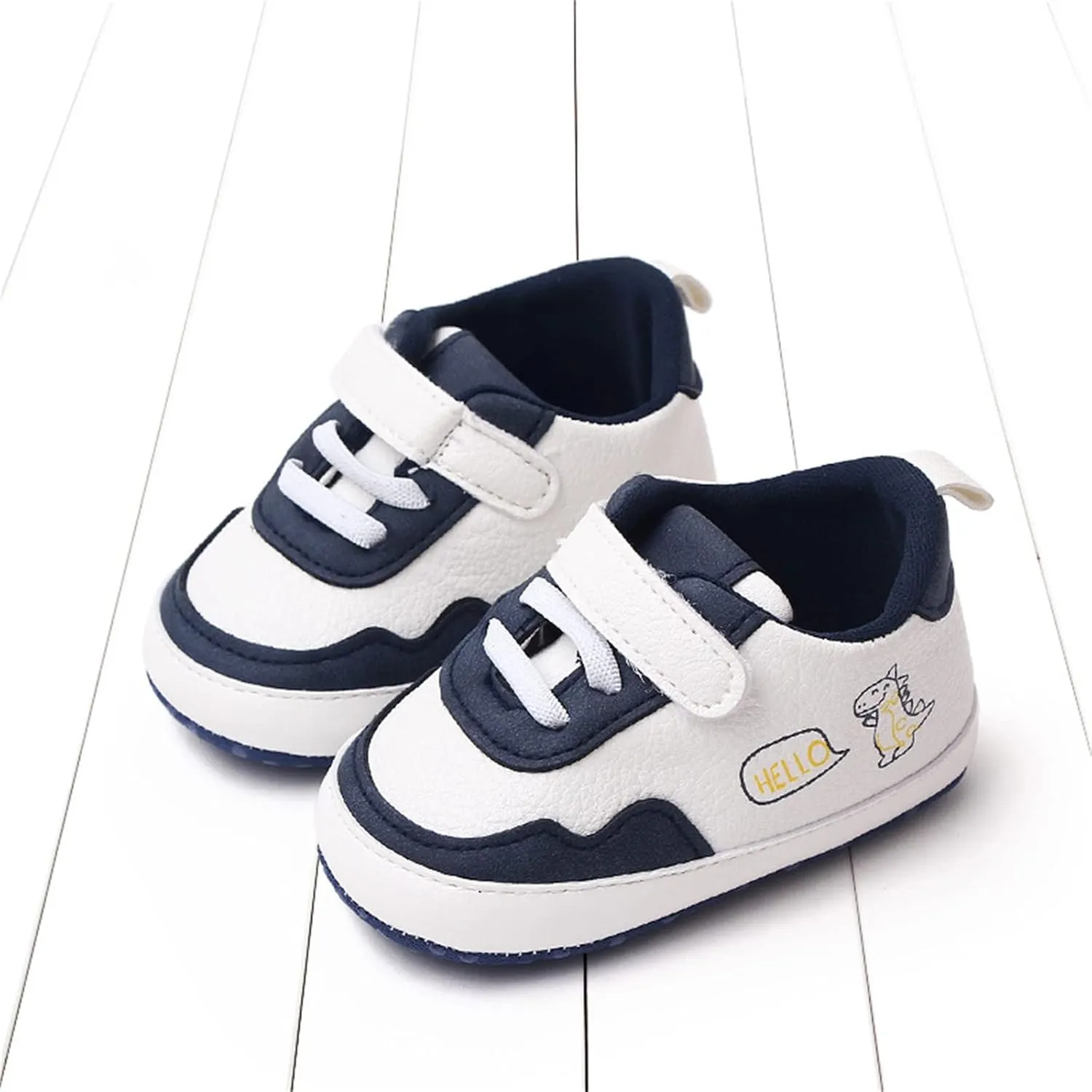 Summer Children Infant Toddler Shoes Boys and Girls Sports Round Toe Colorblock Hook Loop Cartoon Toddler Walking Shoes
