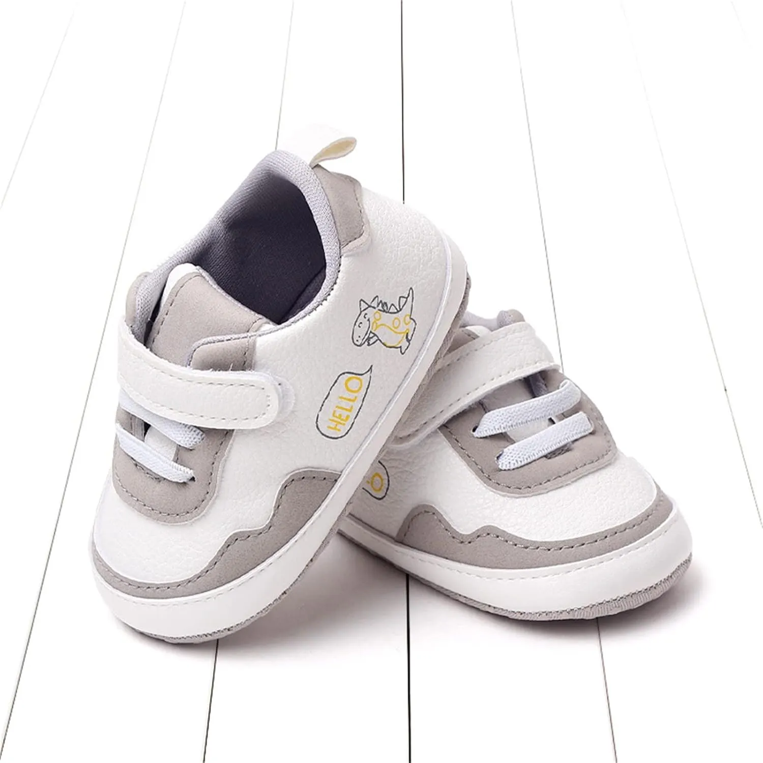 Summer Children Infant Toddler Shoes Boys and Girls Sports Round Toe Colorblock Hook Loop Cartoon Toddler Walking Shoes