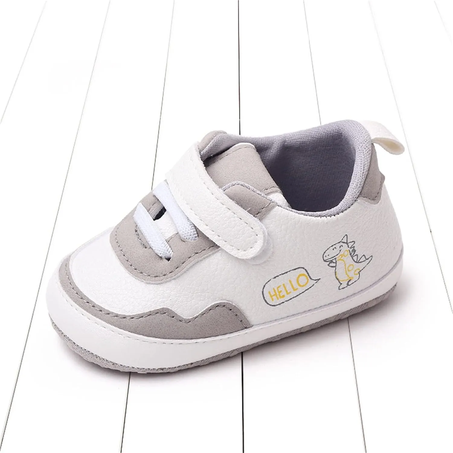 Summer Children Infant Toddler Shoes Boys and Girls Sports Round Toe Colorblock Hook Loop Cartoon Toddler Walking Shoes