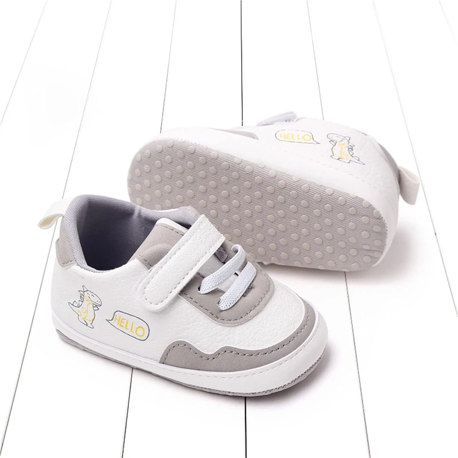 Summer Children Infant Toddler Shoes Boys and Girls Sports Round Toe Colorblock Hook Loop Cartoon Toddler Walking Shoes