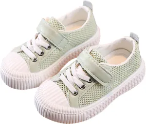 Summer Thin Mesh Rubber Sole Lightweight Breathable Non Slip Children's Casual Sports Toddler Girl Tennis Shoes Size 9