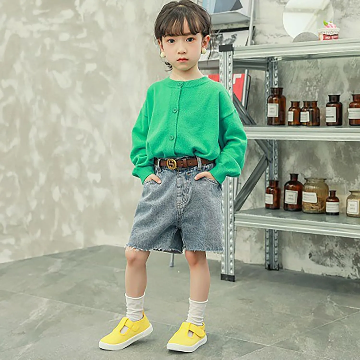 Toddler Baby Boy Girl Shoes Flat Shoes Bao Head One Foot Off Girl Canvas Shoes Baby Soft Sole Casual Slip on Toddler