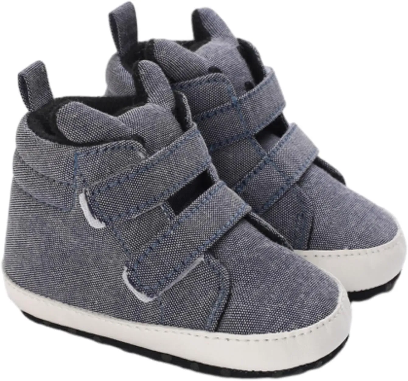 Toddler Baby Boys Girls High Tops Ankle Sneakers Soft Anti Slip Sole PU Leather Infant Newborn Shoes Size 12 Kids