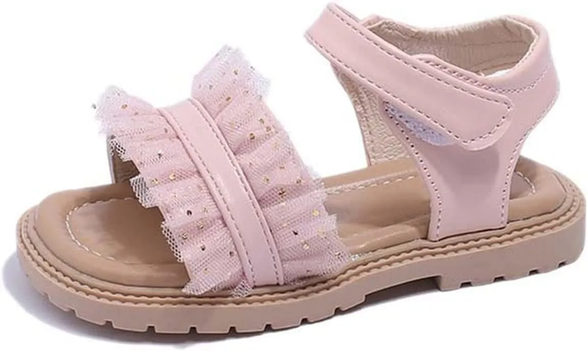 Toddler Baby Girl Shoes Breathable Shoe Dew Toe Shoe Bag Head Sandals Girl Sandals Baby Soft Shoe Covers Sandals Slides
