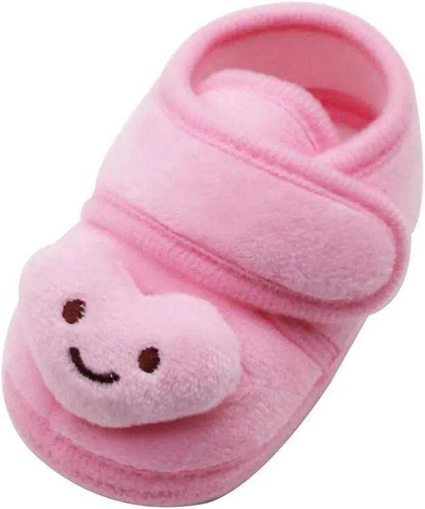 Toddler Boy Slip on Sneakers Stars Girls Soft Sole Infant Boots Baby Shoes Warm Winter Plush Shoes Baby Shoes Size 4 Girls