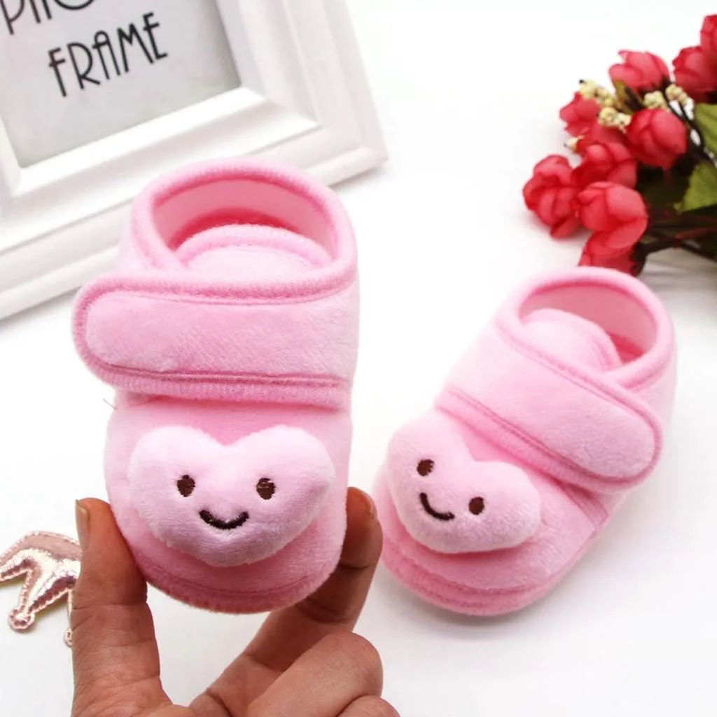 Toddler Boy Slip on Sneakers Stars Girls Soft Sole Infant Boots Baby Shoes Warm Winter Plush Shoes Baby Shoes Size 4 Girls