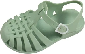 Toddler Boys Girls Sandals Shoes Baby Kids Children Cute Candy Slip On Hollow Out Non-slip Soft Sole Beach Shoes P-171 Green 7