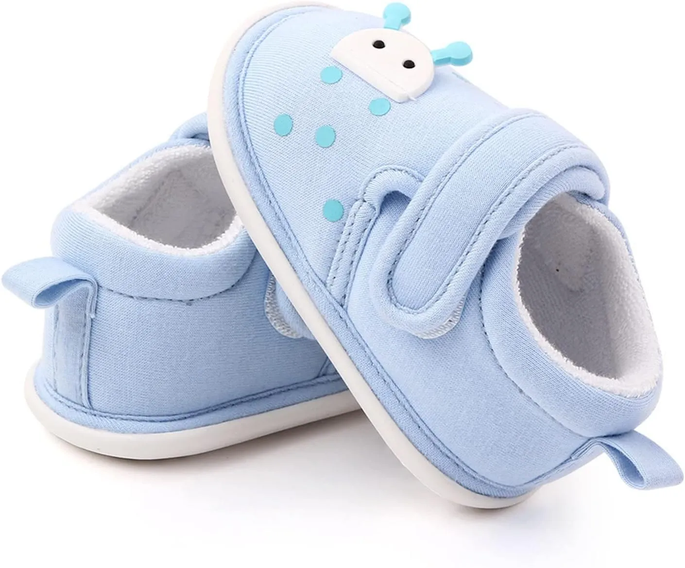Toddler Cotton Sneaker artoon Pattern Soft Sole Baby Boys Girls First Walking Sport Shoes Spring Indoor Outdoor Shoes