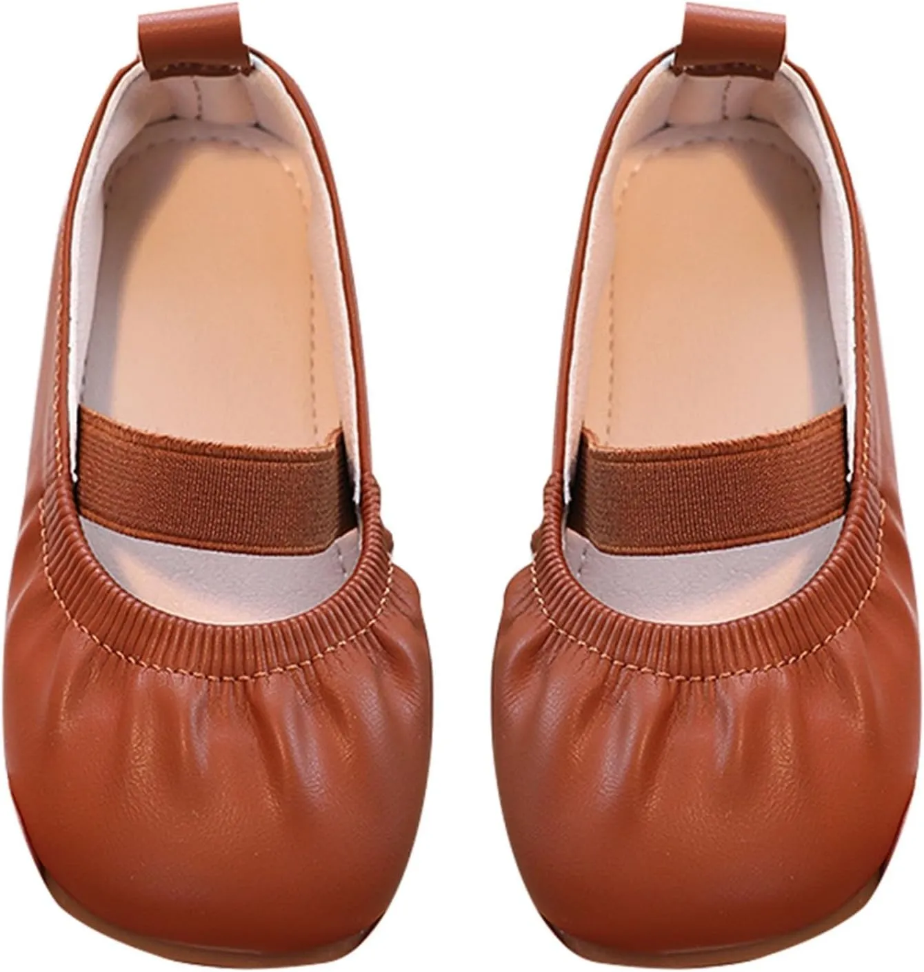 Toddler Flower Girl Dress Shoes Girl Ballet Party School Shoes Wedding Soft Soles with Soft Single Girls Fashion Shoes