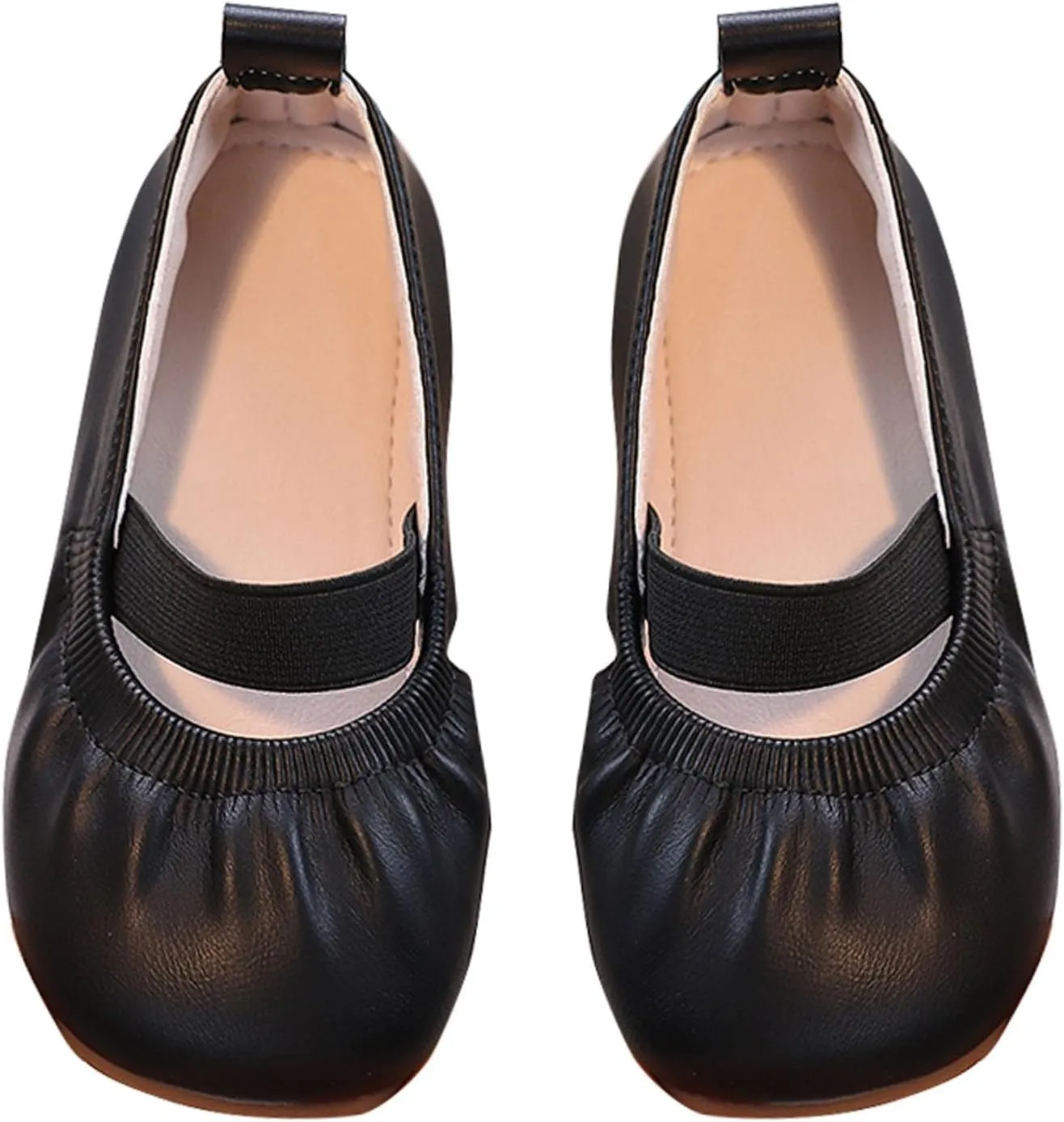 Toddler Flower Girl Dress Shoes Girl Ballet Party School Shoes Wedding Soft Soles with Soft Single Girls Fashion Shoes