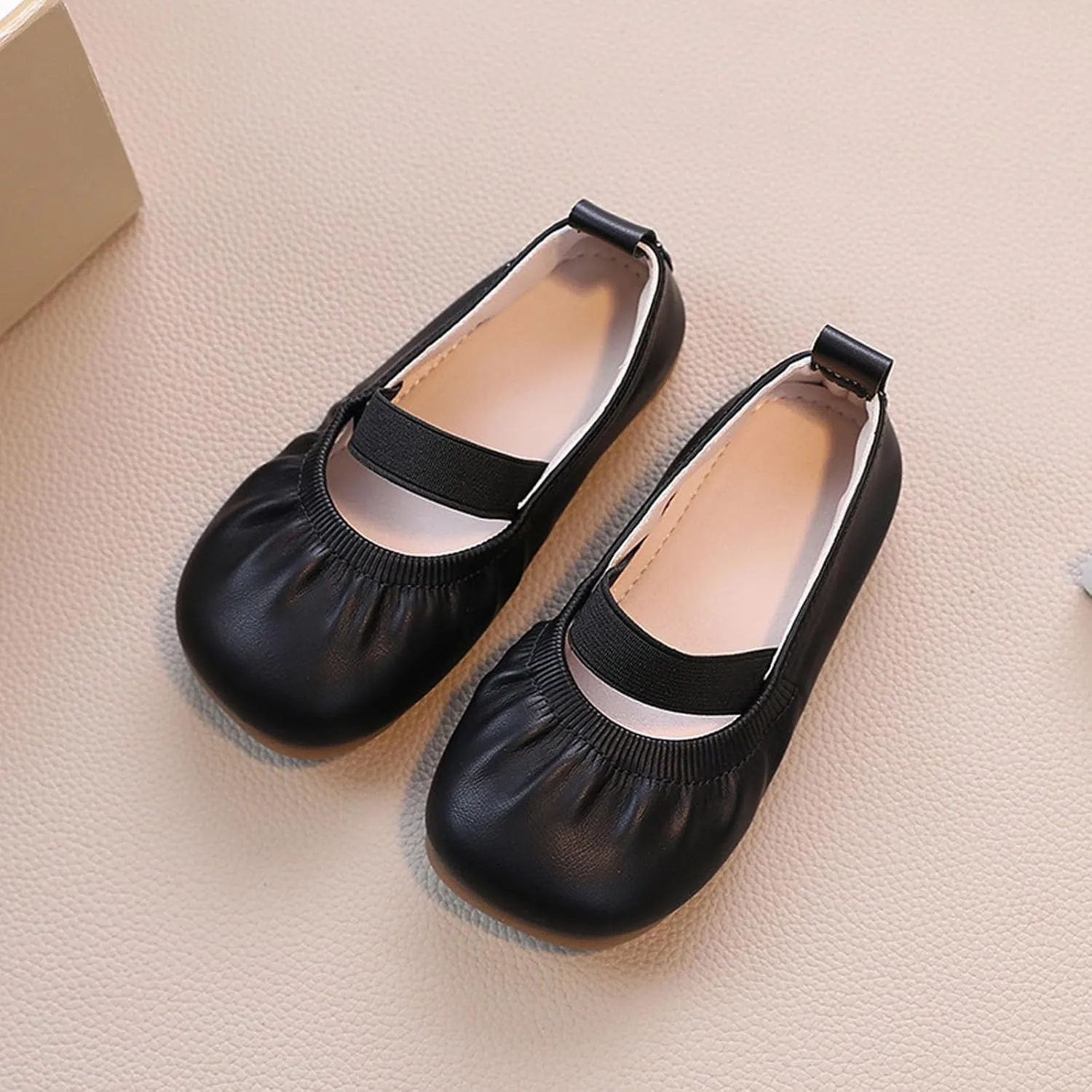 Toddler Flower Girl Dress Shoes Girl Ballet Party School Shoes Wedding Soft Soles with Soft Single Girls Fashion Shoes