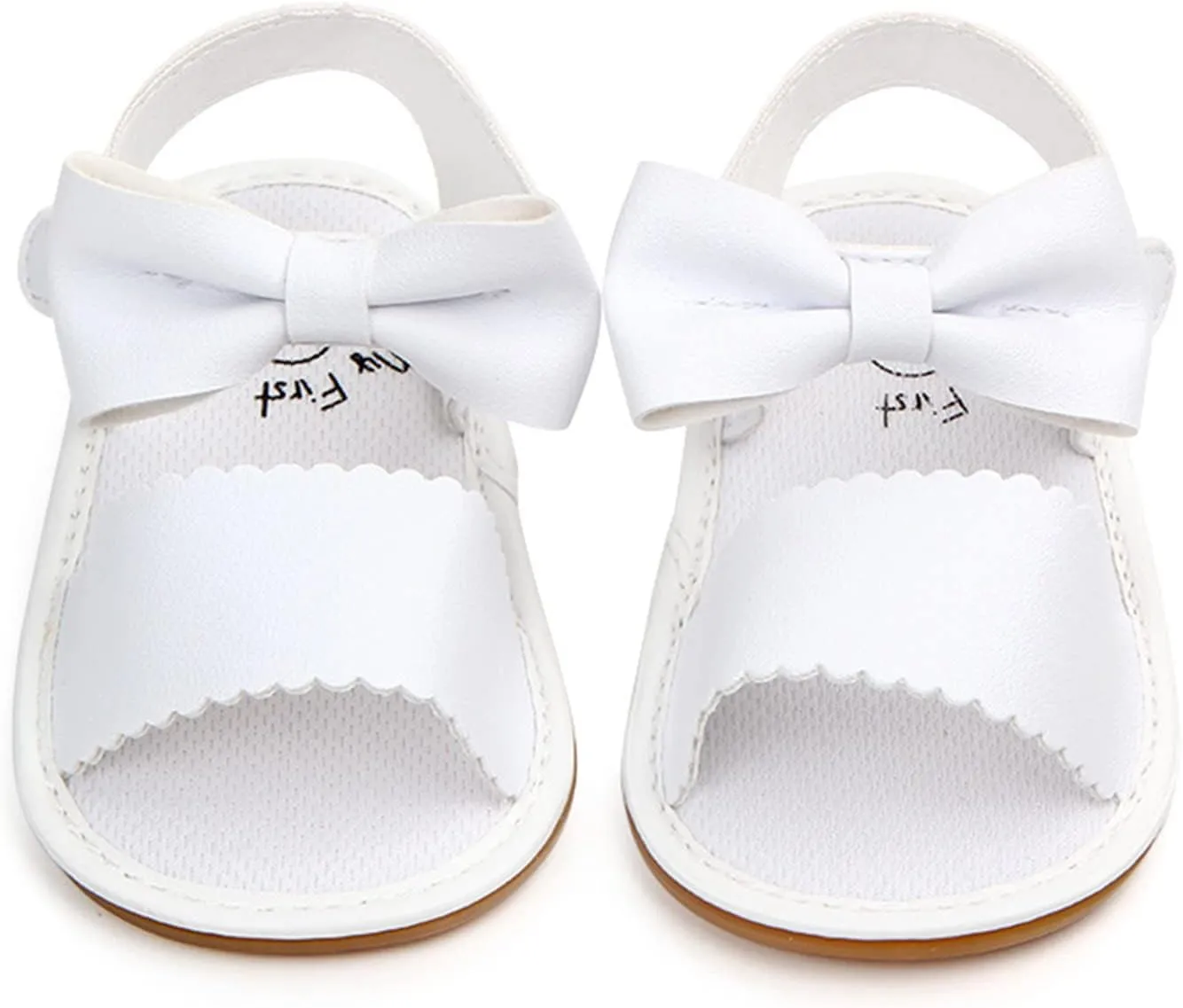 Toddler Girls Sandals Infant Summer Soft Solid Baby Anti Slip Bow Girls Shoes Crib Baby Shoes Kids Sandals