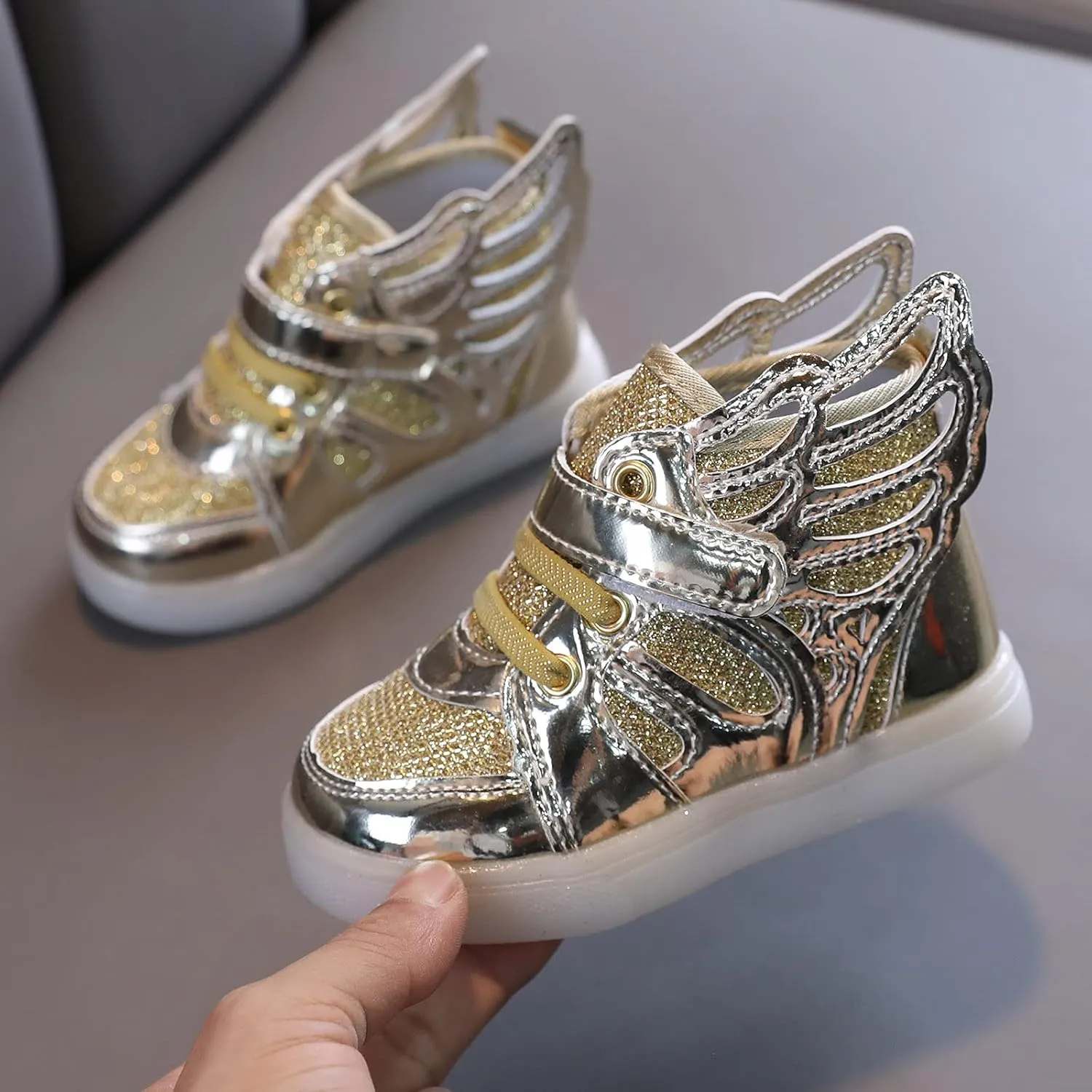 Toddler Led Light Shoes Boy Girl Infant Sneakers Bling Led Light Luminous Sport Shoes Gift for Newborn
