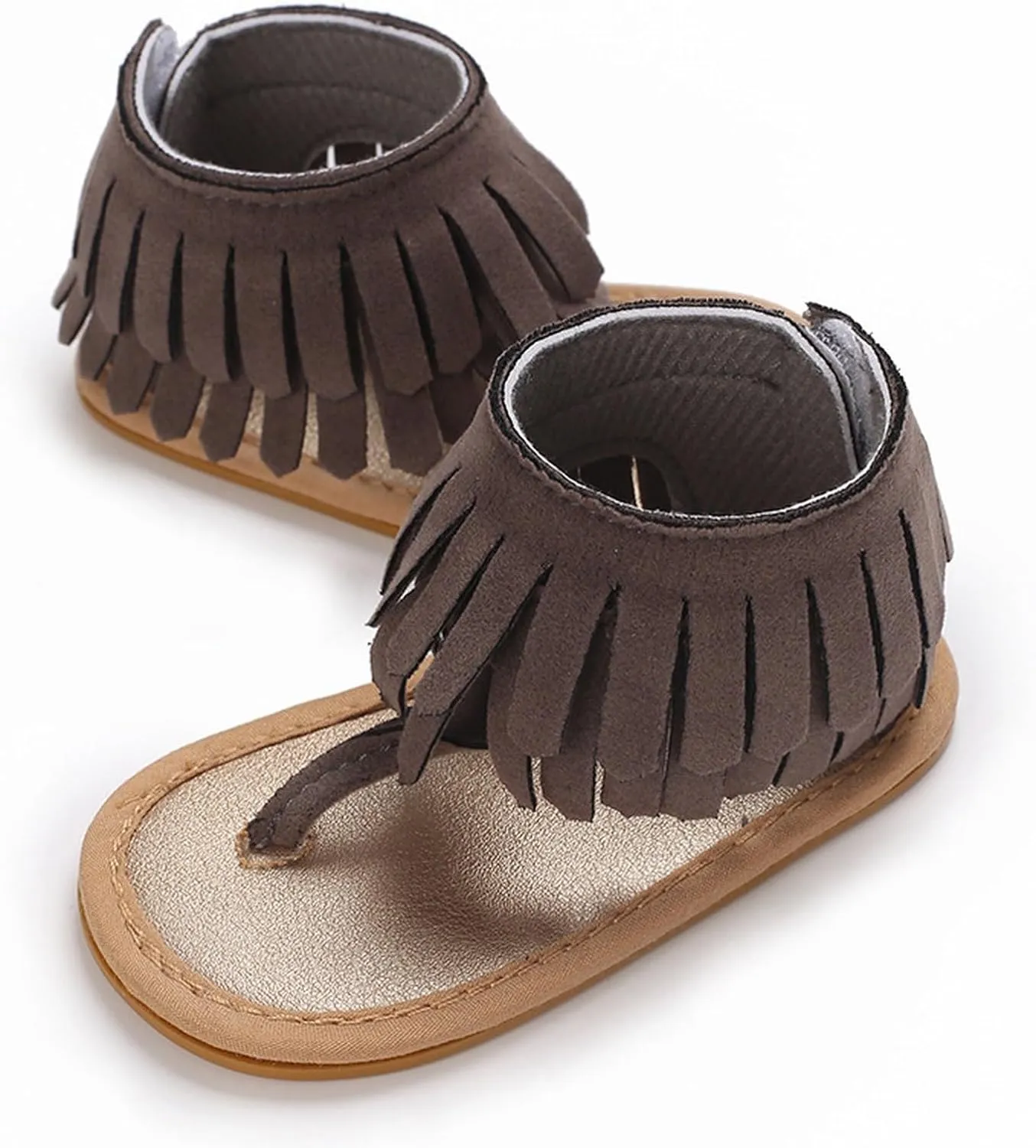Toddler Sandal Baby Girls Sandals Ruffle Bowknot Premium Soft Sole Open Toe Breathable Summer Kid Water Shoes