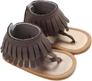 Toddler Sandal Baby Girls Sandals Ruffle Bowknot Premium Soft Sole Open Toe Breathable Summer Kid Water Shoes